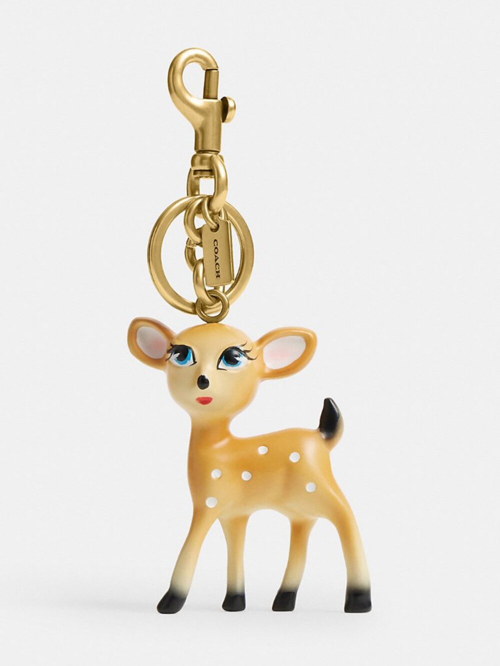 Coach Deer Bag Charm